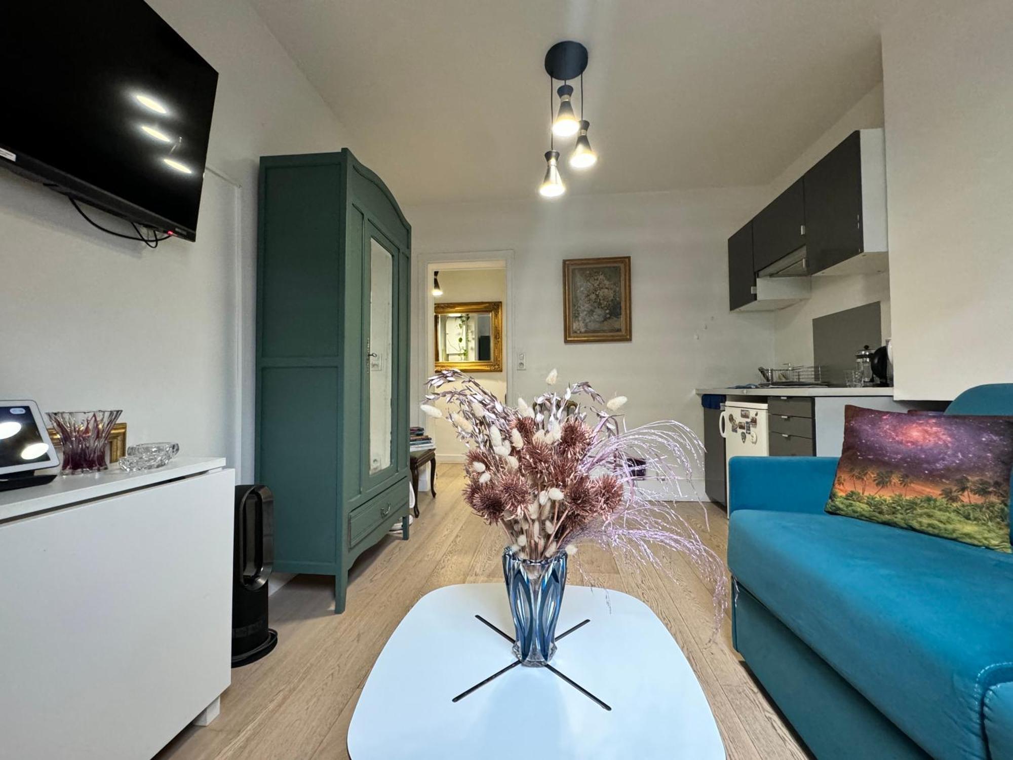 Cosy Studio 5 Minutes Tour Eiffel Paris Exterior foto